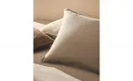 Льняная наволочка Zara Home, светло-бежевый - фото 8