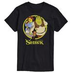 Футболка Big & Tall Shrek Group License, черный - фото