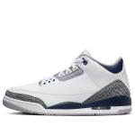 Кроссовки Air Jordan 3 Retro 'Midnight Navy', белый - фото