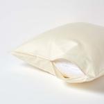 Постельное белье Homescapes кремовый, 60/60 см - фото 3