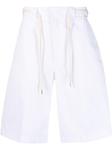 Drôle De Monsieur длинные шорты, белый - фото
