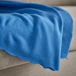 Плед IKEA, 130x170 см, синий - фото 2