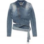 Куртка-бомбер из денима Y/Project, medium синий - фото