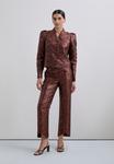 Брюки Scalpers Trousers, Dark Red/Bordeaux - фото 2