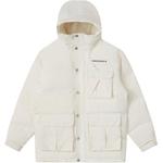 Пуховик мужской белый Converse - фото