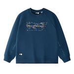 FILA FUSION Свитшот женский темно-синий - фото