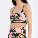 Облегающий топ Dkny, черный - фото