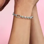 Pandora Серебряный браслет 925 пробы для женщин Silver - фото 8