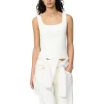 Топ-майка Clare Waight Keller C Collection SS26 UNIQLO, айвори - фото