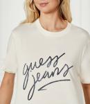 Футболка Guess Jeans Loose fit, белый - фото 4