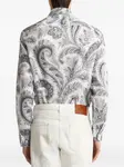 Рубашка с принтом пейсли Etro, серый - фото 3