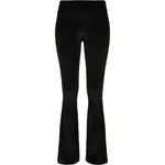 Брюки Urban Classics High-Waisted Velvet Boot Big, черный - фото 6