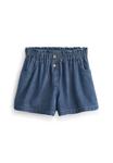 Джинсовые шорты Button Shorts Next, цвет denim dark wash - фото