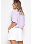 Блузка SASSYCLASSY, сиреневый - фото 4