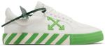 Кроссовки Off-White Vulc Sneaker 'White Fluo Green', белый - фото