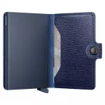 Кошелек Secrid Miniwallet Crisple leather, синий - фото 4
