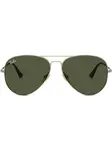 Солнцезащитные очки Aviator Titanium Ray-Ban, золотой - фото