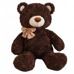 Милый плюшевый мишка с бантом MLING, хаки - фото 7