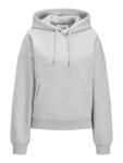 Худи JJXX JXSTUDIO VESTERBRO LS RLX HOOD, Light Grey Melange /Mottled Grey - фото 5