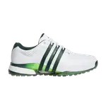 Кроссовки Adidas Tour360 25 Spikeless Golf, Cloud White Lime - фото