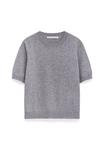 Футболка ADOLFO DOMINGUEZ Basic T-shirt, Grey Melange/Grey - фото 5