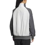 Adidas Унисекс куртка трек серая, Track Gray - фото 4