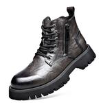 Мужские ботинки Cahhrrn X Martin Boot Men Beige Xiaotoulang - фото 7