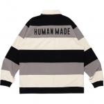 Поло с вышитым логотипом Human Made, фиолетовый - фото 4