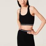 Жилет женский черный Miu Miu - фото 4