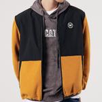 CAT Бейсбольная майка унисекс, Brown Yellow - фото 7