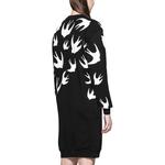 Футболка женская черная McQ Alexander McQueen - фото 6