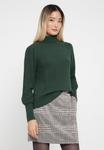 Джемпер VILA VIDALO PUFF SLEEVE ROLLNECK, Pine Needle/Dark Green - фото 4