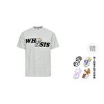 Футболка унисекс WHOOSIS, сырой белый - фото 2