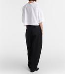 Рубашка из поплина с логотипом Model Givenchy, белый - фото 3