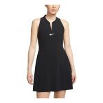 Платье (WMNS) Nike Dri-FIT Advantage Tennis Dress 'Black', черный - фото