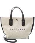 LONGCHAMP CANVAS TOP HANDLE BAGSWHITE - фото