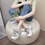 Кроссовки женские толстые низкие Wenpu, черный - фото 7