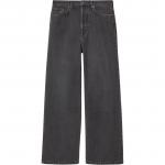 Джинсы женские постиранные черные COS - фото