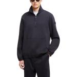 Полузастегивающийся свитшот Moncler, синий - фото 5