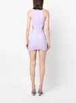 Платье мини без рукавов Reina Olga, фиолетовый - фото 4