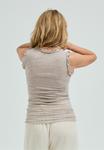 Топ Seamless Basic SEAMLESS , Desert Melange/Beige - фото 6