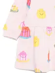 Платье с принтом Stella Mccartney Kids, розовый - фото 3