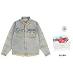 Джинсовая куртка унисекс Xinyinsu, желтый - фото 3