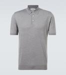 Поло из натуральной шерсти Lardini, серый - фото