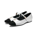 Туфли Мэри Джейн женские Josiny, бежевый/черный - фото 6