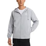 Under Armour Куртка UA Rival мужская серая, Gray - фото 4