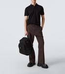 Монохромные кожаные лоферы Prada, черный - фото 2