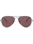 Солнцезащитные очки-авиаторы Ray-Ban, серый - фото