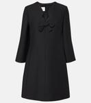 Мини-платье Crepe Couture Valentino, черный - фото