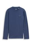 Топ TOM TAILOR Long sleeved top, Ocean Blue/Blue - фото 5